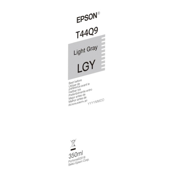 Epson Tintenpatrone light light black T44Q 350 ml T 44Q9