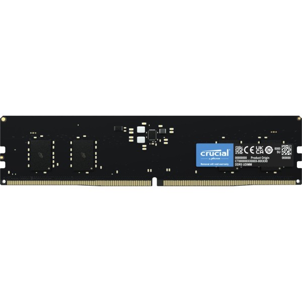Crucial 8GB DDR5-4800 Tray UDIMM CL40 (16Gbit)