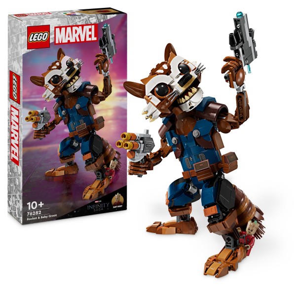 LEGO® Marvel Super Heroes™ Roket &amp; Baby Groot 76282