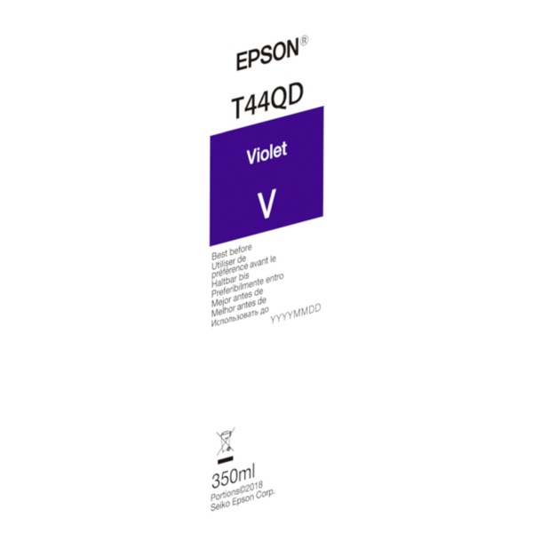Epson Tintenpatrone violett T 44Q 350 ml T 44QD