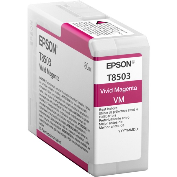 Epson Tintenpatrone magenta T 850 80 ml T 8503