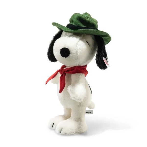 Steiff Snoopy Beagle Scout 27 RMS weiss 356063 Sammlerartikel; Achtung: Kein Spielzeug