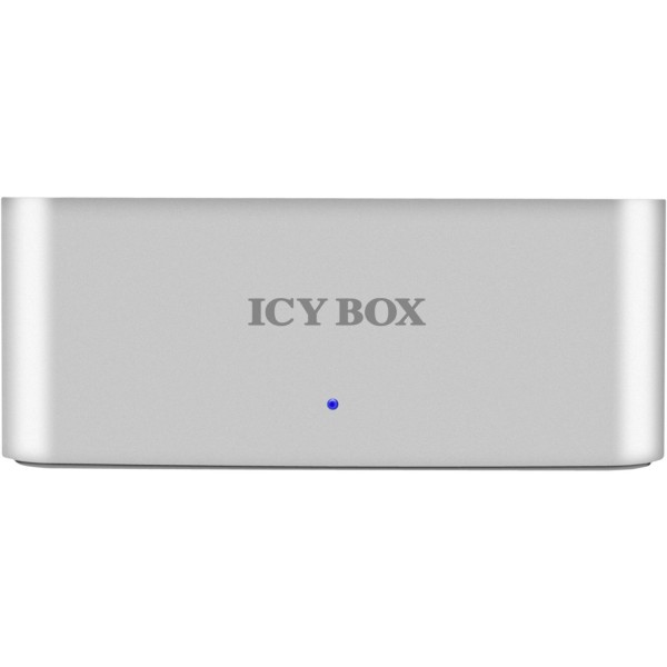 RaidSonic ICY BOX IB-111StU3-Wh USB 3.0 Dockingstation Alu/weiss