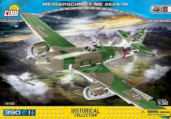 Cobi Messerschmitt Me262 A-1a Bausatz aus Klemmsteinen #5721