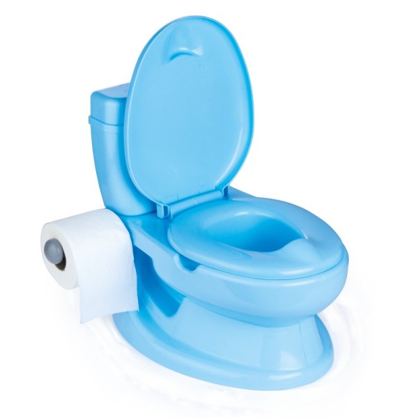 Siva WC Potty blau pädagogisches Töpfchen Dolu Toilettentrainer Kinderklo ab 18 Monate