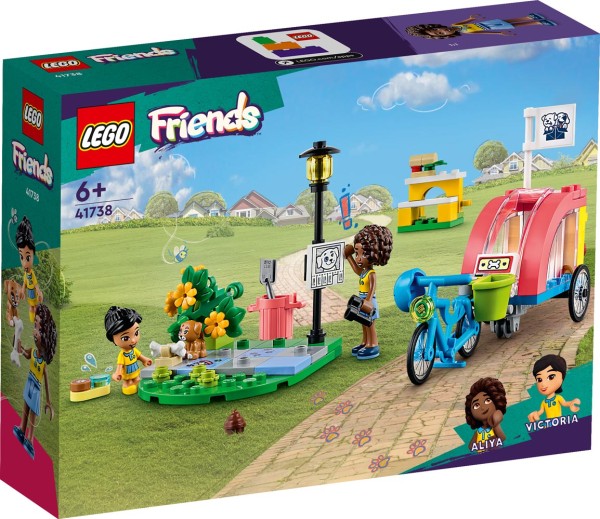LEGO® Friends Hunderettungsfahrrad (41738)