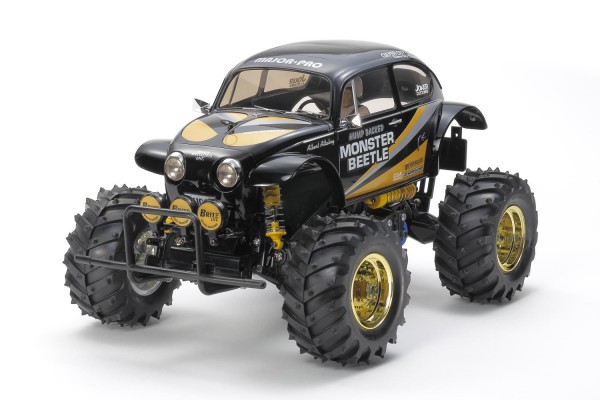 Tamiya 1:10 RC Monster Beetle Black Edition Monstertruck 2WD Bausatz 300047419