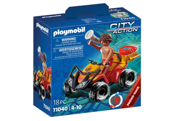 PLAYMOBIL City Action Rettungsschwimmer- Quad 71040